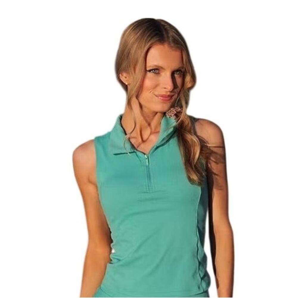 New Fore the Girls Shamrock Green Sleeveless Top Medium